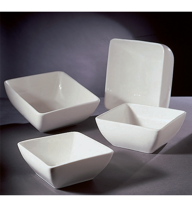 Square Contemporary Bowl 10"Sq. x 2.75"H